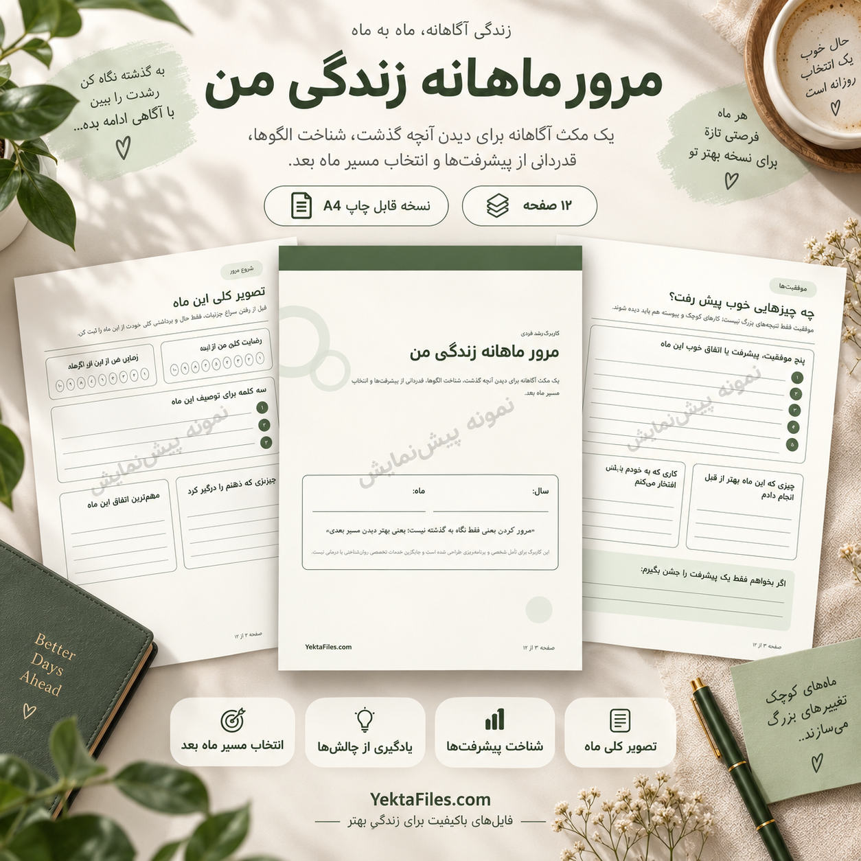 مرور ماهانه زندگی