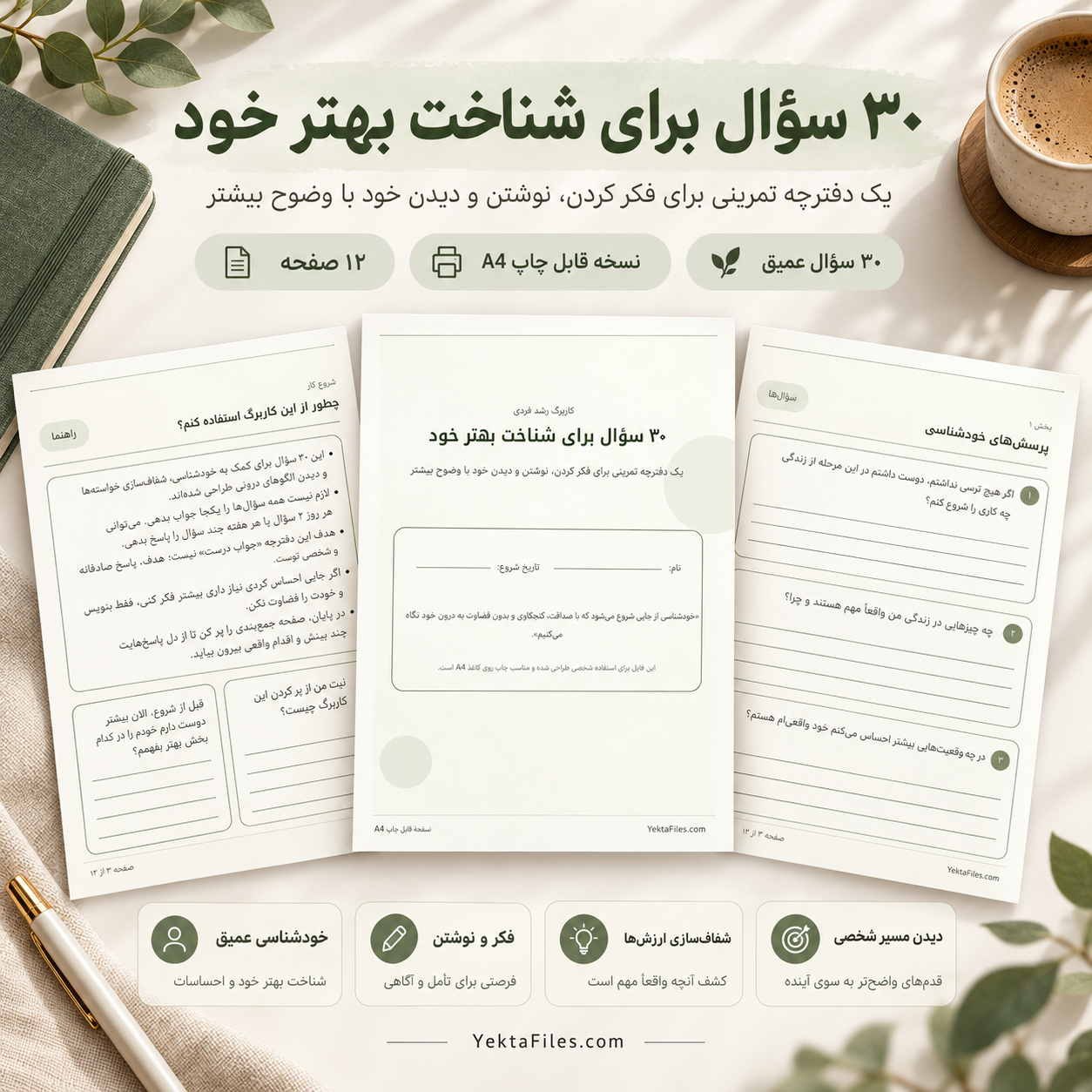۳۰ سؤال برای شناخت بهتر خود